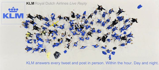 KLM Live Reply