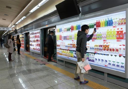 Tesco Homeplus - Virtual subway store